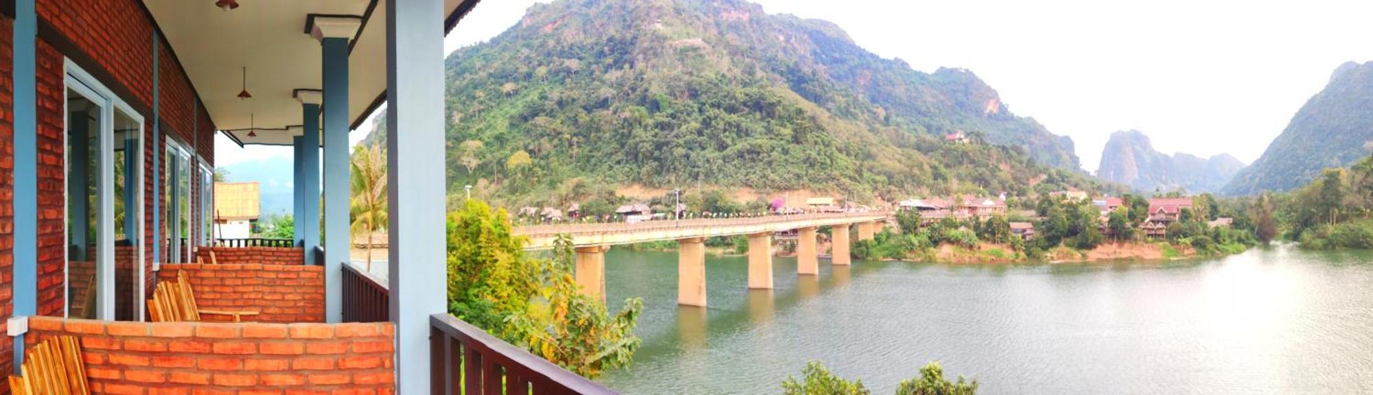 Arthith Guesthouse Nongkhiaw Exterior foto